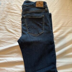American Eagle Outfitters Indigo Denim Super Skinny Jeans